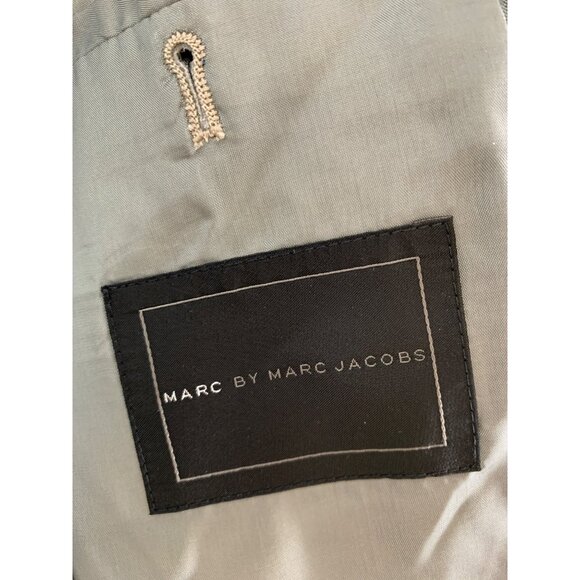 Mens MARC by MARC JACOBS Size M Plaid Silk Notch Lapel Sport Coat 7153 - Picture 8 of 11